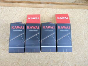 内袋未開封■KAWAI ミニチュアコレクション BOX版 河合楽器製作所 ノーマル全4種セット