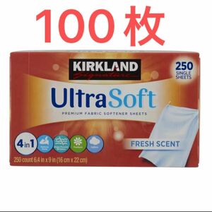 コストコ　カークランドシグネチャー 柔軟剤シート　100枚 Kirkland ドライヤーシート　バウンス