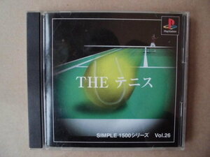 中古ジャンク品／PlayStationプレイステーション　THE テニス