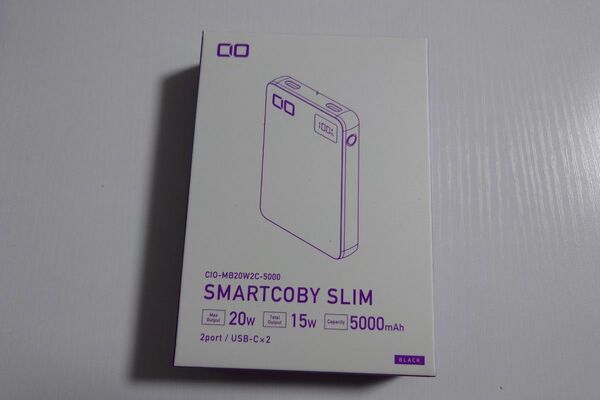 CIO モバイルバッテリー SMARTCOBY SLIM 20W 5000mAh