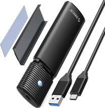ORICO M.2 SSD 外付けケース M2 SSD ケース NVMe / SATA 両対応 USB3.2 Gen2 10Gbps NVME 5Gbps NGFF_画像1