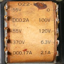 真空管アンプ用電源トランス 2次300V 約0.28A, 6.3V 2.1Aほか_画像3