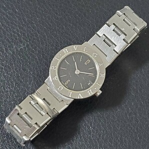 1円〜BVLGARI ブルガリブルガリ クォーツ レディース腕時計 デイト 箱付き 036の画像4