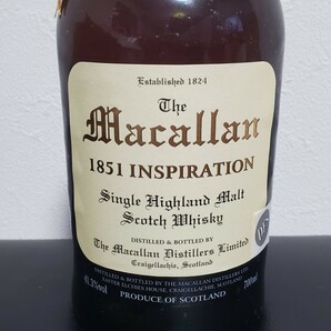 1円〜Maccallan マッカラン インスピレーション 700ml 41% スコッチ ウイスキー SCOTCH WHISKY 箱付 091の画像5