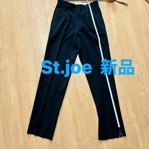 ST.Joe 新品　メンズ　スラックス　スーツ下　裾上げなし ネイビー