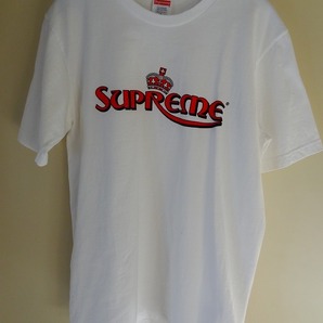 シュプリーム / Supreme Crown Tee 白 サイズ：S USED品の画像2