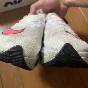 ナイキ エア ズーム アルファフライ ネクスト NIKE W AIR ZOOM ALPHAFLY NEXT ホワイト/ジェイドオーラ/フラッシュクリムゾン CZ1514-100の画像2