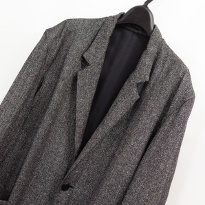 70s 80s Y's YOHJI YAMAMOTO WOOL TWEED HERRINGBONE JACKET VINTAGE ワイズ ヨウジヤマモト ツイード ヘリンボーン ジャケット ビンテージの画像3