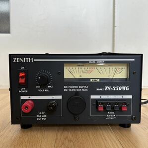 A89 ZENITH ZS-350MG ゼニス 直流安定化電源 アマチュア無線 の画像1