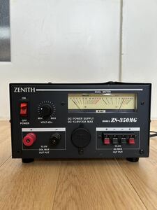A89 ZENITH ZS-350MG ゼニス 直流安定化電源 アマチュア無線 