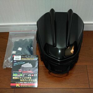 タナックス モトフィズ TANAX MOTOFIZZ シートバッグ ブラック MFK-238 シェルシートバッグMT 美品