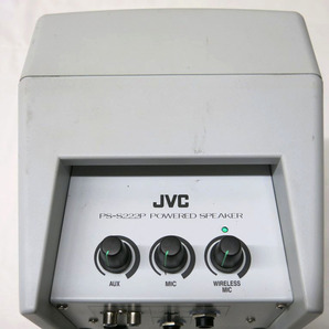 04K049 ビクター JVC パワードスピーカー [PS-S222P] 通電OK 中古 現状 売り切りの画像4