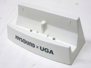 04K161 JOYSOUND x UGA カラオケ キョクナビ用 充電器 [JR-300BC] ※アダプター欠品※ 未確認 ジャンク扱い 現状 部品取りに