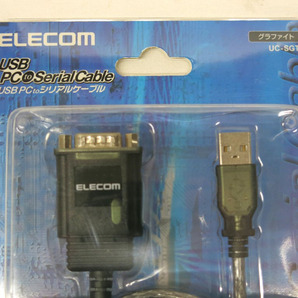 04K173 ELECOM エレコム USB to シリアルケーブル [UC-SGT1] RS-232C変換 長期保管品 現状 売り切り 活用できる方の画像2