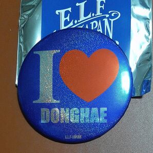 superjunior ドンへ 缶バッチ ELF限定