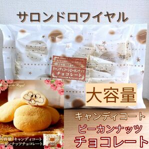 サロンドロワイヤル 大容量 キャンディコート ピーカンナッツ チョコレート