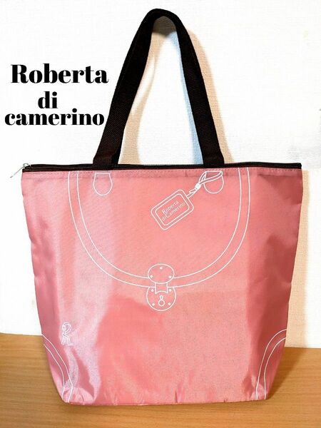 ロベルタディカメリーノ×ヤクルト トートバッグ 保冷バッグ 折りたたみ クーラーバッグ Roberta di camerino