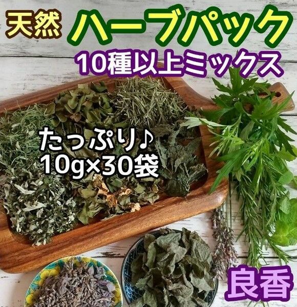 天然 和ハーブバスパック 【10g×30袋】10種以上♪ ◎ハーブ湯 ハーブ蒸し