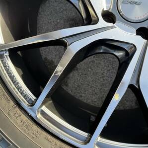 RAYS HOMURA レイズ ホムラ 2×7TW 19インチアルミホイール 19×8J ET45 PCD114.3 5H ファルケン アゼニス FK510 4本セットの画像7