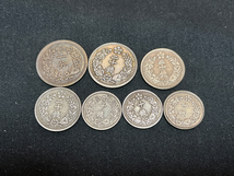 【X249】韓国,朝鮮古銀幣銀貨古銭,開国記念、光武、隆熙年 一分、十銭、二十銭銀幣 合計7枚セット 時代物 美品　磁石に付かない_画像2