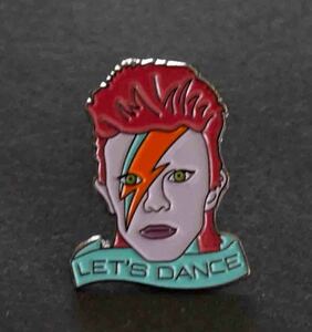  《稲妻LDイケメン顔》■■ 新品『David Bowie デヴィッド・ボウイ』■pin collection■■ピンバッジ バッチ//Music 音楽