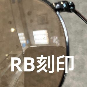 送料込 付属品完備 国内正規品RayBan レイバン サングラス 木村拓哉さんラウンドメタル RB3447 002/4B ルックスオティカジャパンの画像7