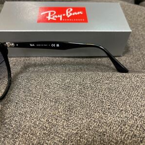 正規品 RayBan レイバン サングラス RB4259F 601/19 53 ブラック/ライトブルーグラデーション 正規品 アジアフィット ケース黒の画像4