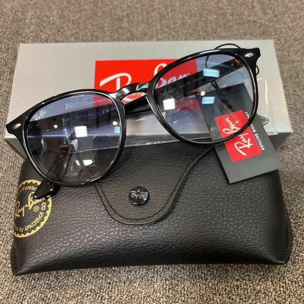 正規品　RayBan レイバン　サングラス　RB4259F 601/19 53 ブラック/ライトブルーグラデーション 正規品 アジアフィット　ケース黒