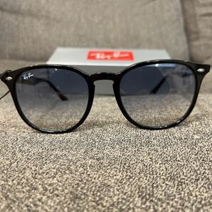 正規品 RayBan レイバン サングラス RB4259F 601/19 53 ブラック/ライトブルーグラデーション 正規品 アジアフィット ケース黒の画像2