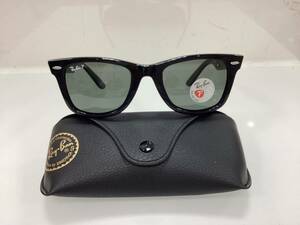 RayBan поляризованный свет Wayfarer WAYFARER RB2140F 901/58 52 Asian Fit поляризованный свет солнцезащитные очки стандартный товар 