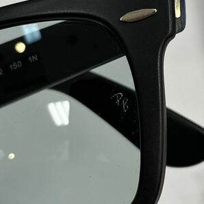 正規品RayBan レイバン ウェイファーラー WAYFARER RB2140F 601/SR5 52 マットブラック/ライトグレイ アジアンフィット 正規品ケース黒 の画像8