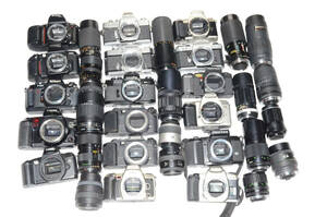 フィルムカメラ レンズ まとめて まとめ売り 色々 大量 ジャンク#0777003
