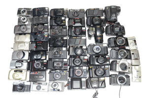 フィルムカメラ コンパクトフィルムカメラ レンジファインダー まとめて まとめ売り 色々 大量 ジャンク#099902