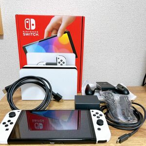 Nintendo Switch 有機ELモデル ホワイト　Switch本体有機EL 本体　スイッチ 有機el ホワイト 完品