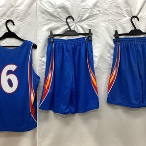 bw_2369ｗ 3点セット 神奈川県 チームエルフィン 男子 バスケットボール リバーシブルユニフォーム 上下セット ブル・ファイト製の画像4