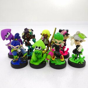 ★中古★amiibo スプラトゥーンシリーズ まとめ売り (イイダ/イカ/ボーイ/ホタル/アオリ/アミーボ/周辺機器/任天堂)★【GM643】