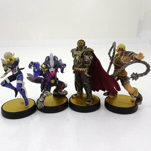 ★中古★amiibo まとめ売り (ウルフ/ガノンドロフ/シーク/シモン/アミーボ/周辺機器/任天堂)★【GM643】