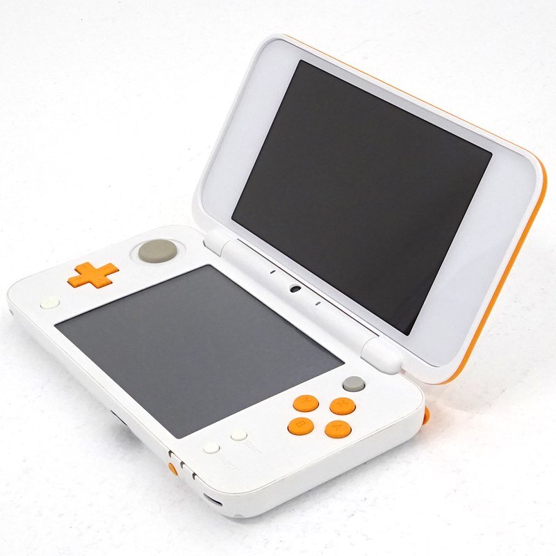 Yahoo!オークション -「newニンテンドー2ds ll ホワイト×オレンジ」の 