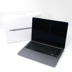 ★中古★Apple MacBook Air 13.3インチ スペースグレイ 2020年モデル MGN63J/A(Apple M1チップ/メモリ:8GB/SSD:256GB)★【HD402】