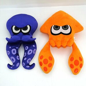 ★中古★Splatoon ぬいぐるみ イカ タコ ジャッジくん 計4点セット (スプラトゥーン)★【TY712】の画像2