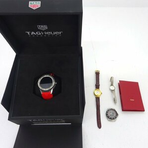 ★ジャンク★TAG Heuer OMEGA Cartier 時計 スマートウォッチ まとめ売り（タグホイヤー/オメガ/カルティエ）★【AP132】の画像1