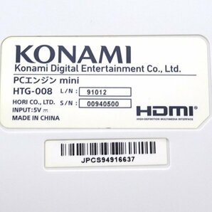 ★中古★【タバコ臭】KONAMI PC Engine mini HTG-008 (コナミ/ピーシーエンジンミニ)★【GM641】の画像4