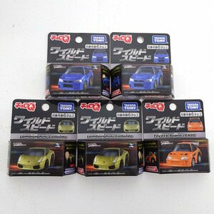 ★未開封★タカラトミー チョロQ ワイルド・スピード 5台セット (スカイライン GT-R BNR34/ランボルギーニ他)★【TY727】