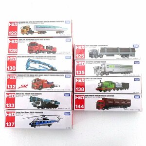 * нераспечатанный * Tomica длинный модель Tomica продажа комплектом 10 шт. комплект ( Shinkansen. ... перевозка машина / super pyu-ma др. / Takara Tommy )*[TY728]