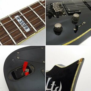 ★ジャンク★ESP Ltd H-351 エレキギター ブラック 現状渡し（ギター/楽器）★【MU471】の画像7
