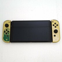 ★中古★Nintendo Switch 本体 ゼルダの伝説 ティアーズ オブ ザ キングダムエディション 有機ELモデル (任天堂/1円～)★【GM649】_画像2