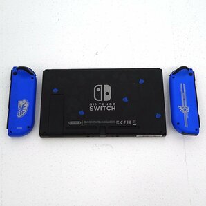 ★中古★【タバコ臭有】Nintendo Switch 本体+Joy-Con+ドック+ケーブル類+グリップのみ ドラゴンクエストXI S ロトエディション★【GM649】の画像3