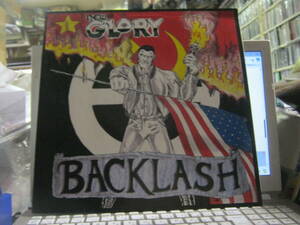 NEW GLORY / BACKLASH ドイツ盤LP ROCK-O-RAMA SKREWDRIVER NO REMORSE BRUTAL COMBAT BOUND FOR GLORY DIRLEWANGER 