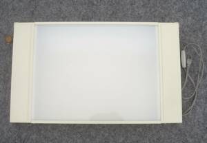A3 size correspondence tracing stand light table Acrylic plate ( approximately W44×D34mm) fluorescent lamp body ( approximately W635×D365×H80) car uka stain 