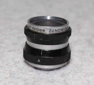 [is283]8 millimeter lens zno-13mm f1.9 ZUNOW cine LENSsine lens 8 millimeter camera yashica8 for video camera 